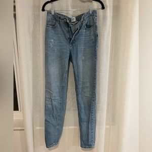 BDG mom jeans, light wash